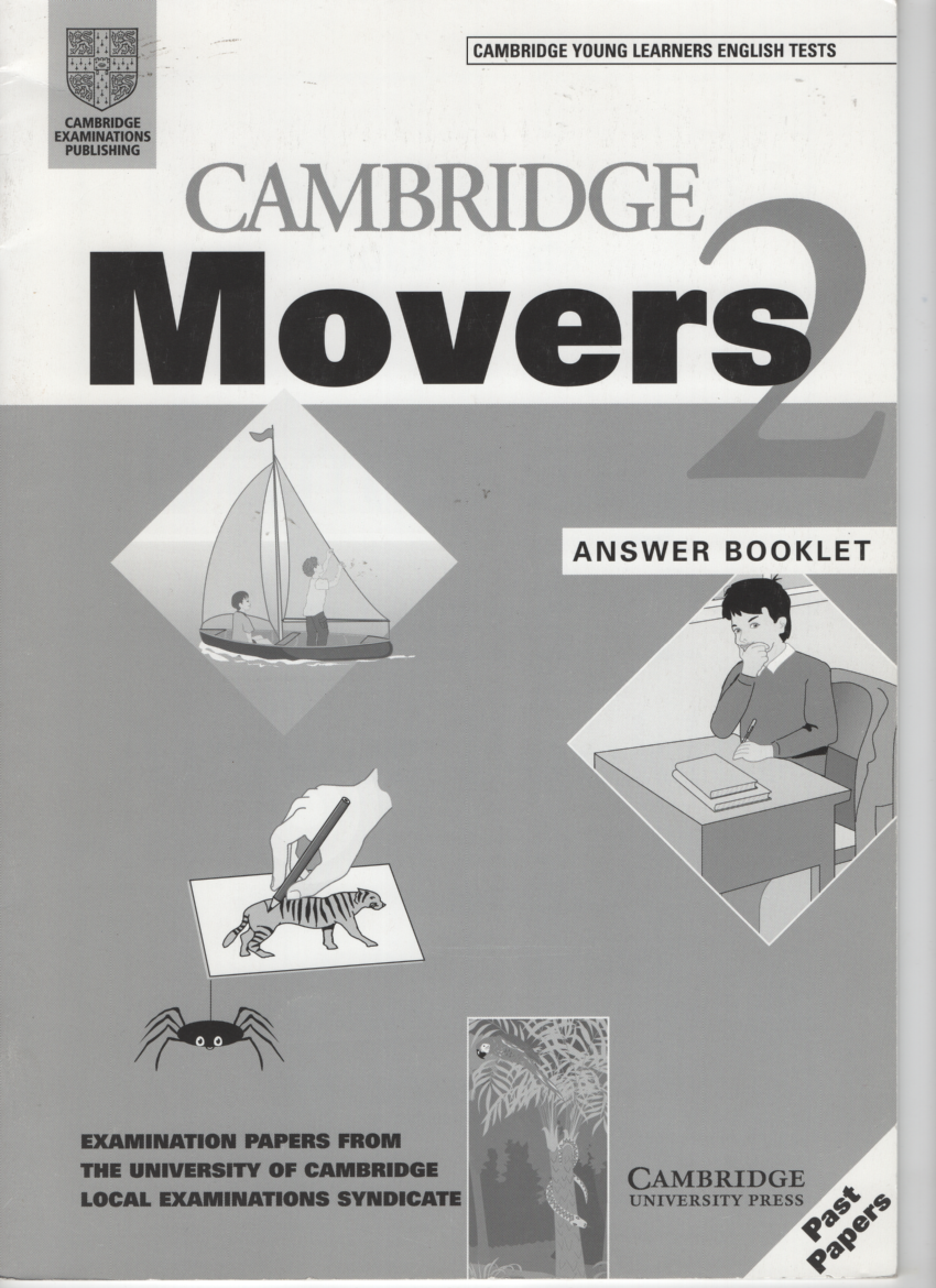 Cambridge Movers 2 Answer Booklet: Examination Papers from the University of Cambridge Local Examinations Syndicate (Cambridge Young Learners English Tests)