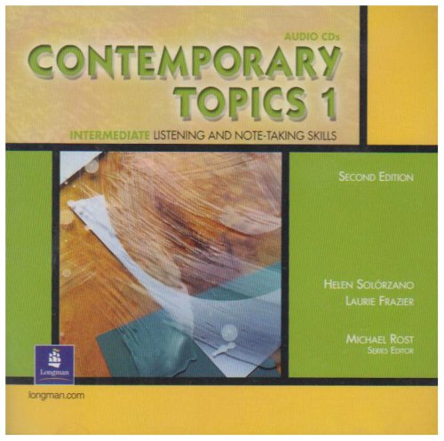 Contemporary Topics 1 Intermediate Listening and Note-Taking Skills Audio CDs (2)