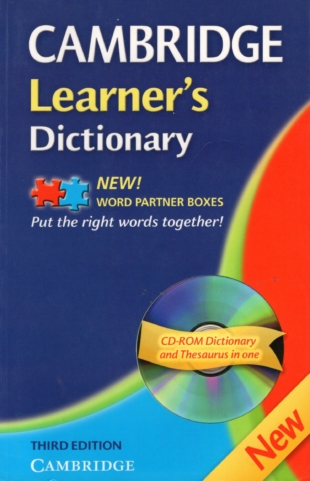 Cambridge Learner´s Dictionary with CD-ROM
