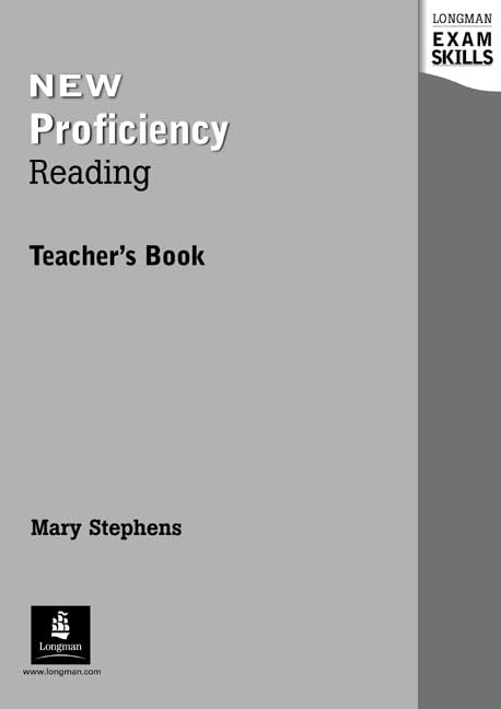 Longman Exam Skills Proficiency Reading Teacher´s Book