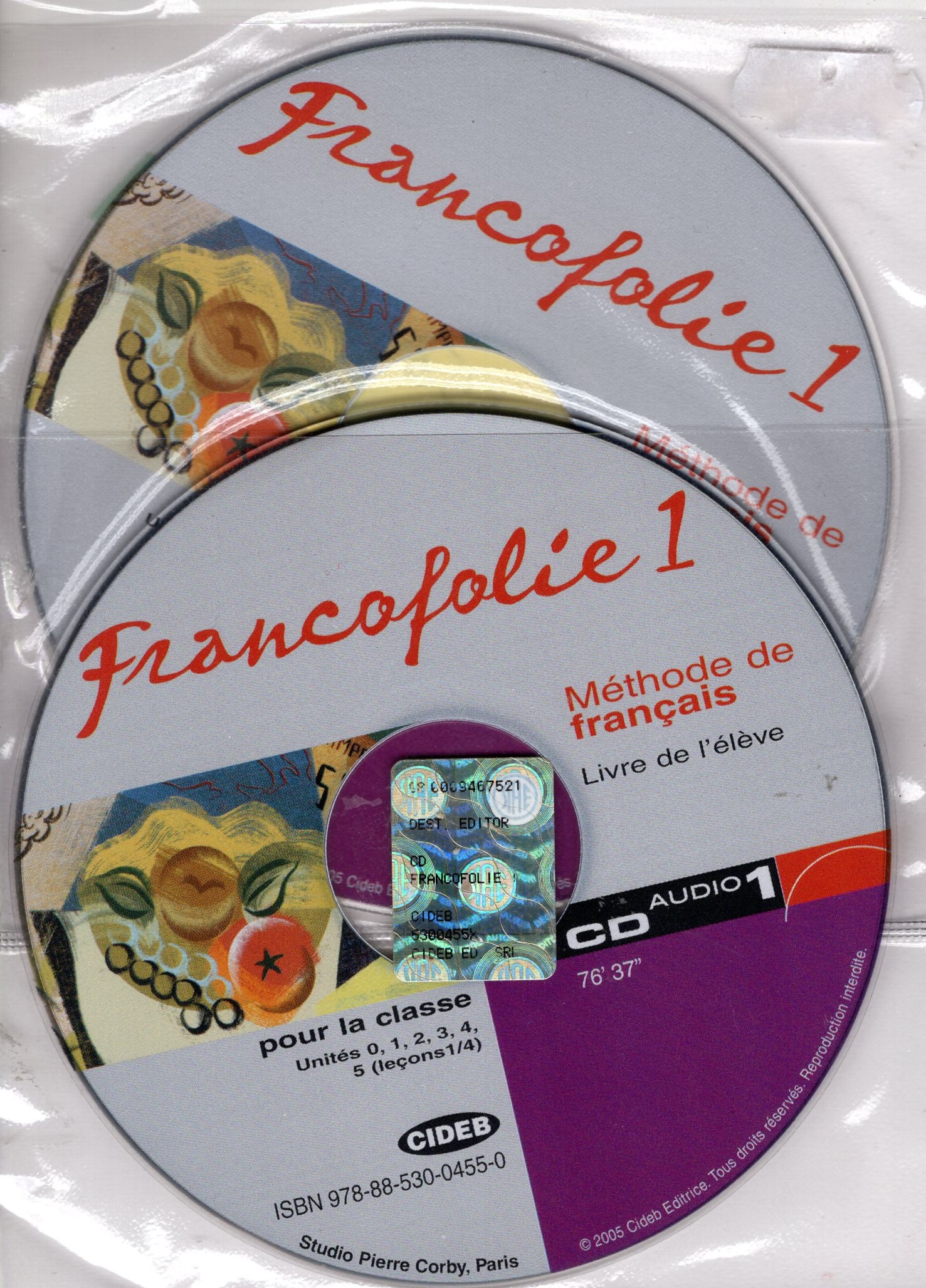 Francofolie 1: Methode de Francais CD audio pour la classe (2)