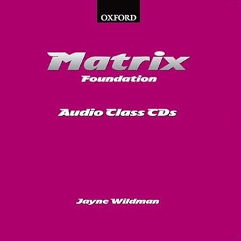 Matrix Foundation CD
