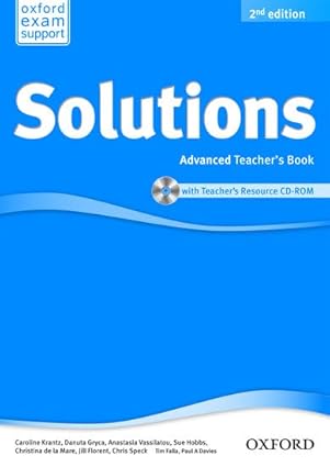 Solutions 2nd Edition Advanced Teacher´s Book and CD-ROM Pack