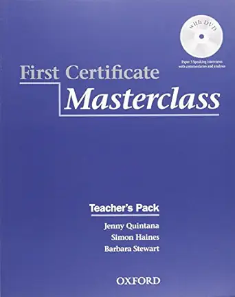 First Certificate Masterclass, New Edition Teacher´s Pack