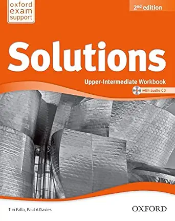 Solutions 2nd Edition Upper-Intermediate Workbook and Audio CD Pack