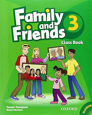 Family and Friends 3 Classbook and MultiROM Pack