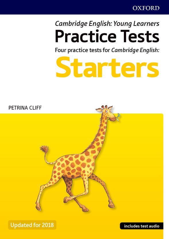 CAMBRIDGE ENGLISH YOUNG LEARNERS PRACTICE TESTS STARTERS PACK