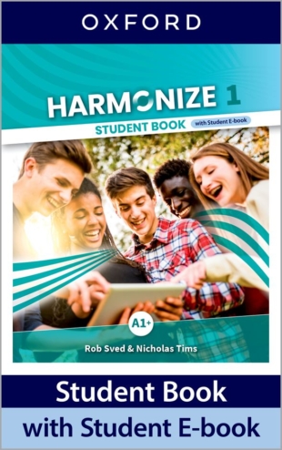 HARMONIZE Level 1 STUDENT´S BOOK WITH STUDENT BOOK EBOOK PACK (CEE)