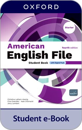 AMERICAN ENGLISH FILE 4E STARTER DIGITAL STUDENTS BOOK