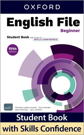 ENGLISH FILE 5E BEGINNER STUDENTS BOOK WITH ACCESS TO SKILLS CONFIDENCE
