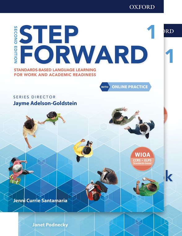 STEP FORWARD 2E 1 STUDENT BOOK AND WORKBOOK WITH ONLINE PRACTICE PACK