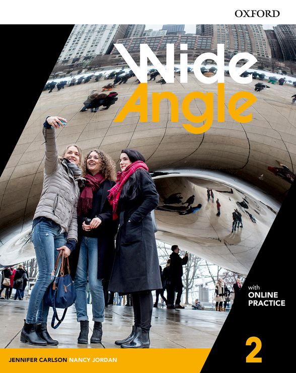 WIDE ANGLE AMERICAN 2 STUDENTS BOOK WITH ONLINE PRACTICE PACK
