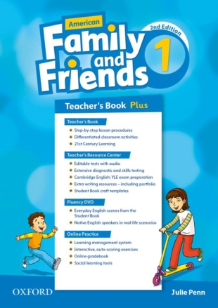 AMERICAN FAMILY & FRIENDS 2E Level 1 TEACHER´S BOOK 19 PACK