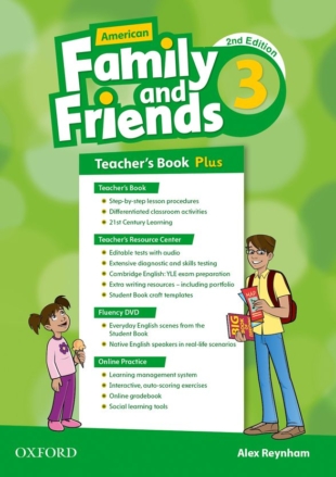 AMERICAN FAMILY & FRIENDS 2E Level 3 TEACHER´S BOOK 19 PACK