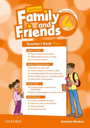 AMERICAN FAMILY & FRIENDS 2E Level 4 TEACHER´S BOOK 19 PACK