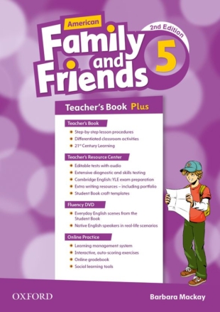 AMERICAN FAMILY & FRIENDS 2E Level 5 TEACHER´S BOOK 19 PACK