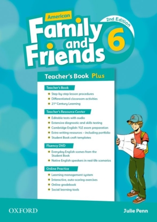 AMERICAN FAMILY & FRIENDS 2E Level 6 TEACHER´S BOOK 19 PACK