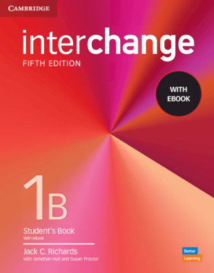 Interchange Level 1B Student´s Book with eBook 5th ed.