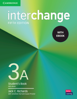 Interchange Level 3A Student´s Book with eBook 5th ed.