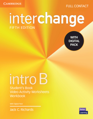 Interchange Intro B Full Contact with Digital Pack 5th ed.