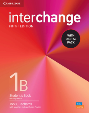 Interchange Level 1B Student´s Book with Digital Pack 5th ed.