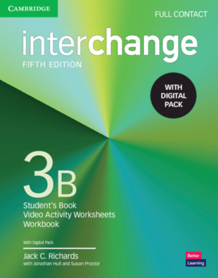 Interchange Level 3B Full Contact with Digital Pack 5th ed.