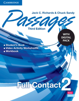 Passages Level 2 Full Contact with Digital Pack 3rd ed.