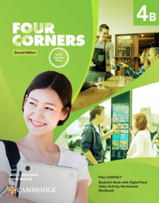 Four Corners Level 4B Full Contact with Digital Pack 2nd ed.