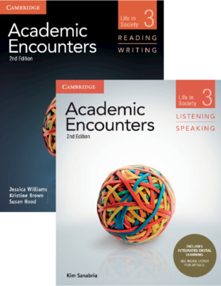 Academic Encounters Level 3 2-Book Set (RandW Student´s Book with Digital Pack, LandS Student´s Book with IDL C1) 2nd ed.