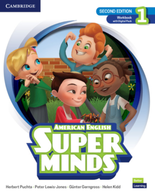 Super Minds Level 1 Workbook with Digital Pack American English 2nd ed.