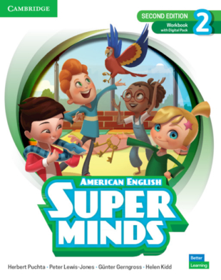 Super Minds Level 2 Workbook with Digital Pack American English 2nd ed.