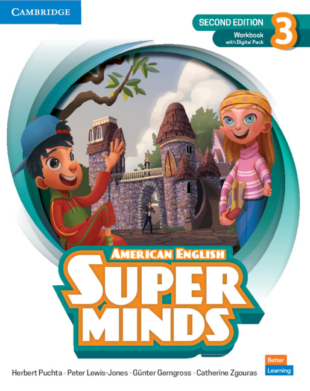 Super Minds Level 3 Workbook with Digital Pack American English 2nd ed.