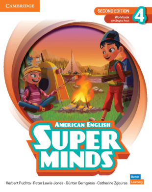 Super Minds Level 4 Workbook with Digital Pack American English 2nd ed.