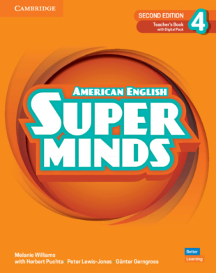 Super Minds Level 4 Teacher´ Book with Digital Pack American English 2nd ed.