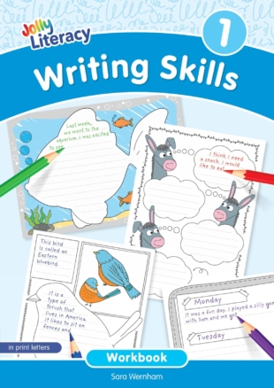 Jolly Literacy: Creative Writing, Workbook 1 (In Print Letters)