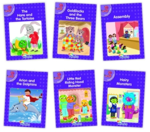 Jolly Phonics Readers, General Fiction, Purple Level (pack of 6)