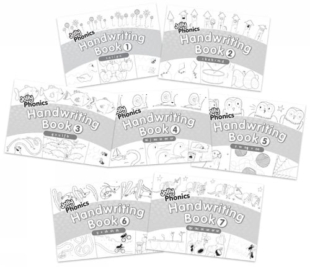 Jolly Phonics Handwriting Books set of books 1–7