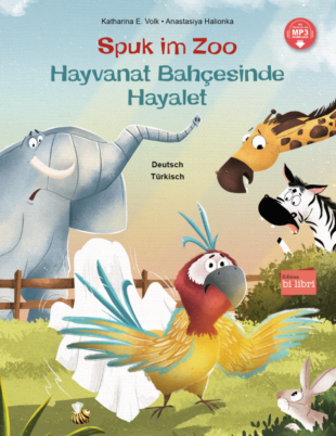 Spuk im Zoo / Kinderbuch Deutsch-Türkisch mit MP3-Hörbuch zum Herunterladen