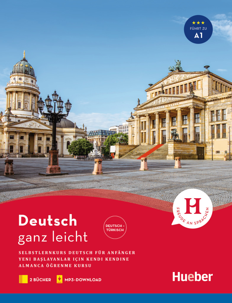 Deutsch ganz leicht A1 Selbstlernkurs Deutsch für Anfänger – Yeni başlayanlar için kendi kendine Almanca öğrenme kursu / Paket: Textbuch + Arbeitsbuch + MP3-Download