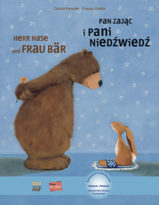 Herr Hase & Frau Bär / Kinderbuch Deutsch-Polnisch mit MP3-Hörbuch zum Herunterladen