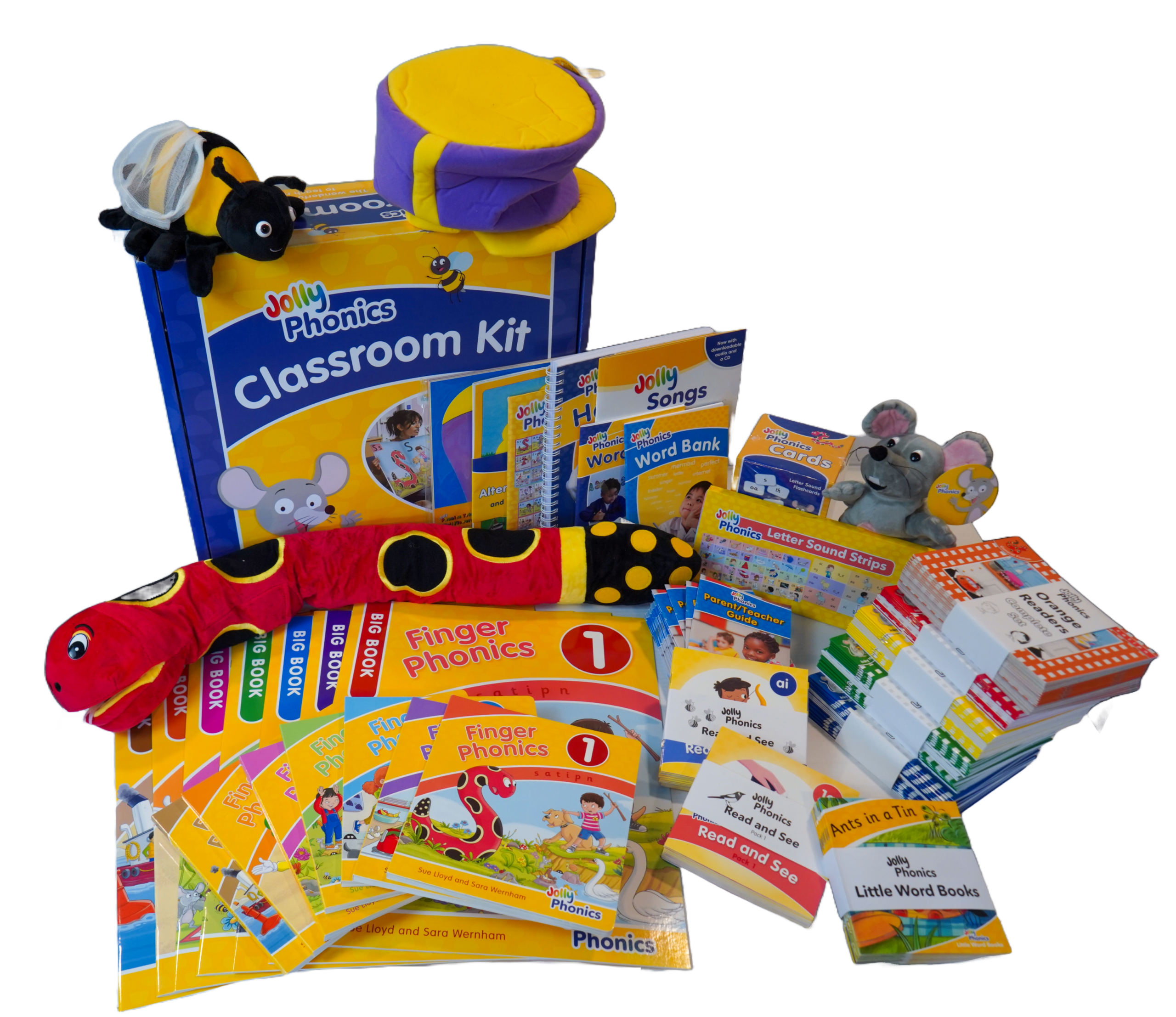 Jolly Phonics Classroom Kit (revised with no DVD)